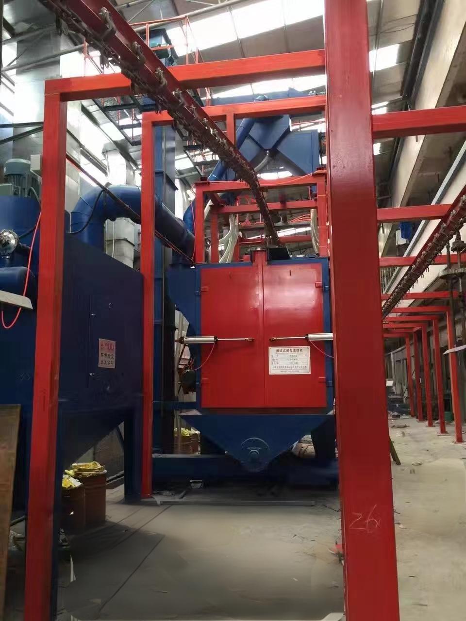 悬挂链通过式抛丸机