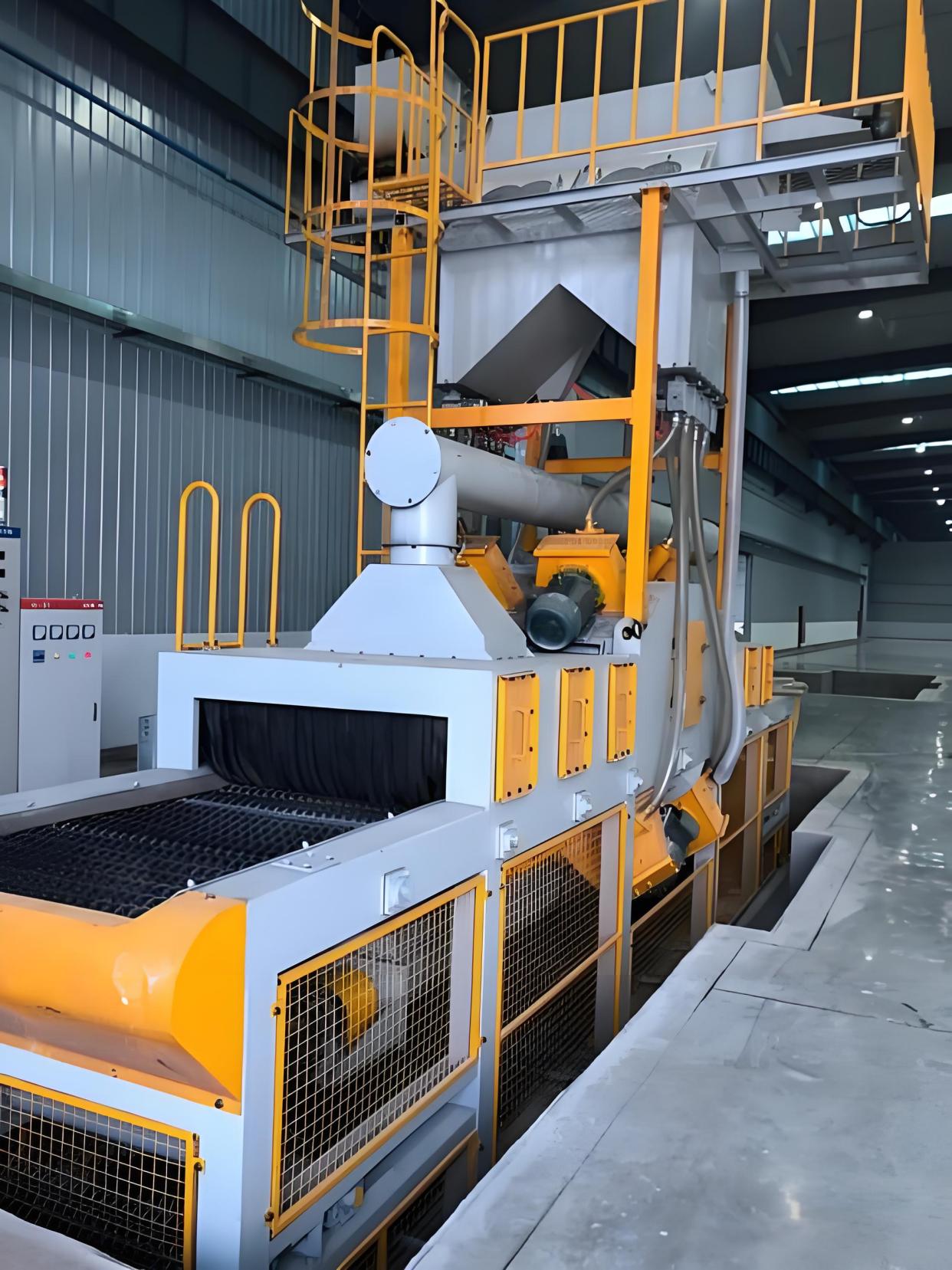 网带通过式抛丸机