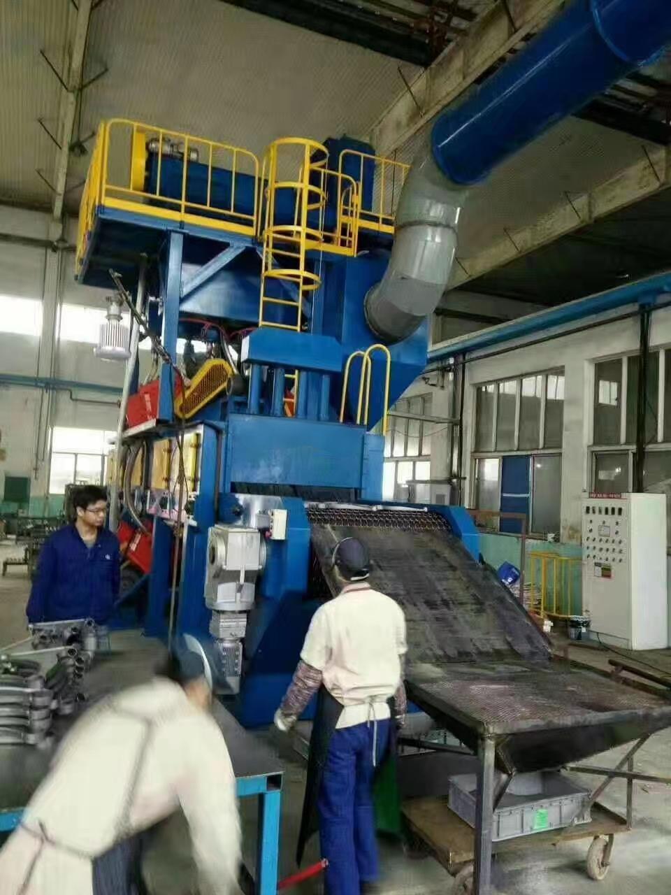 网带通过式抛丸机